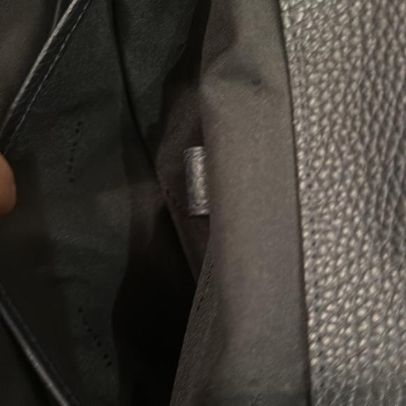 Coach Black Leather Backpack (Large) - Picture 7 of 12